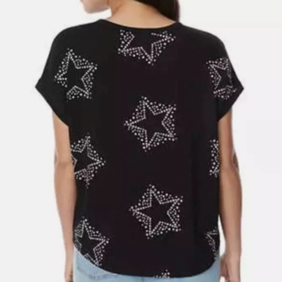 Buffalo David Bitton Kids Starry Black Tee - Picture 3 of 3